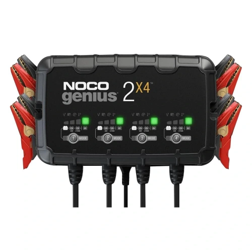 Noco Genıus2x4 6v/12v 40a Çoklu/4’lü Akıllı Akü Şarj Ve Akü Bakım/desülfatör
