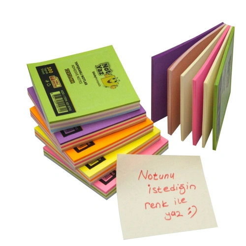 Not Yaz Yapışkanlı Not Kağıdı 100 Yp Adhesıve Notes Ad-9740