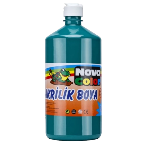 Nova Color Akrilik Boya 1 KG Yeşil NC-224