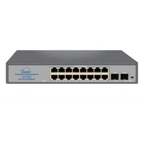 Nova Nvc-hıs2116g2s 16 Port Full Giga Cloud Non Poe Ethernet Switch