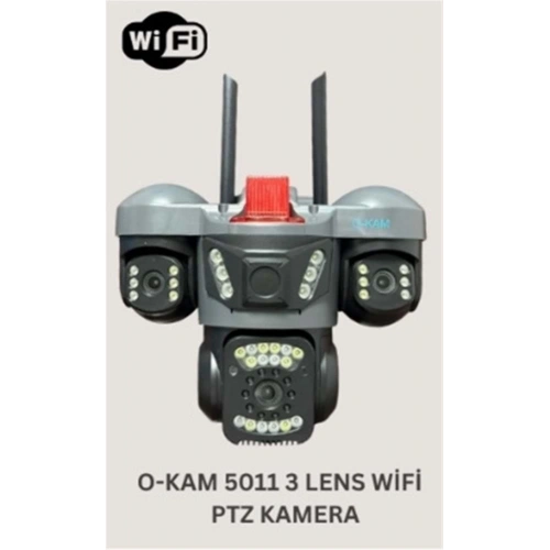 Okam O-kam 5011 3 Lens Wifi Ptz Kamera