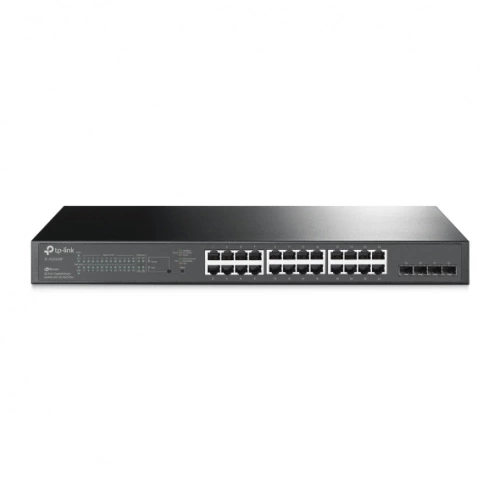 OMADA SG2428P, 28 Port Gigabit, 24 Port PoE+, 250W, 4Port GigaBit SFP, Yönetilebilir, Rackmount Metal Kasa Switch