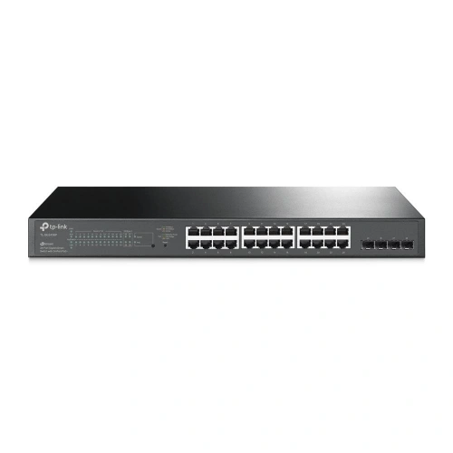 Omada Tp-link Tl-sg2428p 24 Port 10-100-1000 Poe+ Switch 4 Port Sfp Çelik Kasa Rack Mount