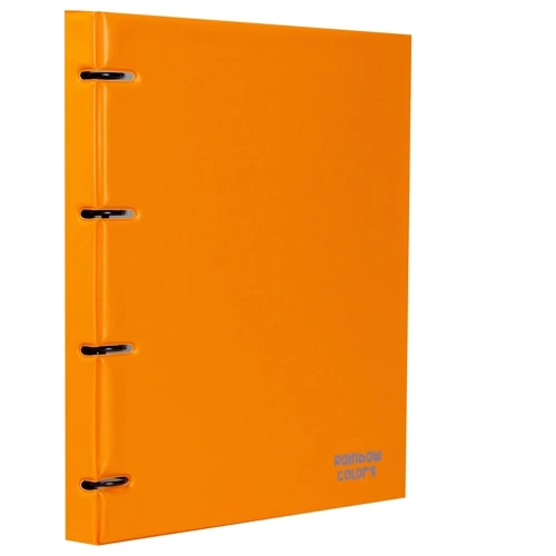 Önder Raınbow Colors 4 Halkalı Pvc Turuncu 122-18