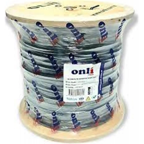 Onli On-5001 2+1 1x0,50 Mini Coax 2x0,50mm 500 Metre Cca Kamera Kablosu