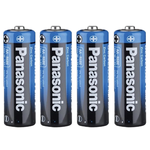 Panasonic Çinko Karbon Kalem Pil (AA) R6BE/4S