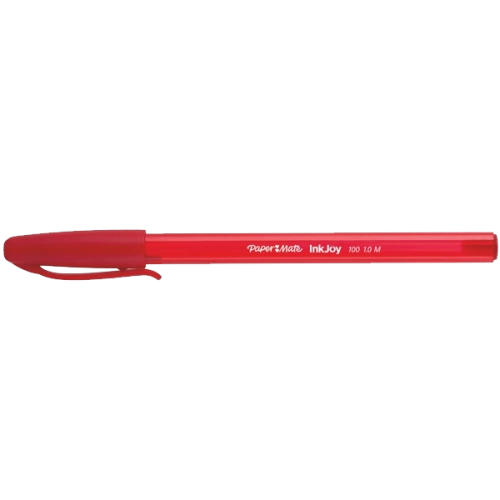 Paper Mate Tükenmez Kalem İnkjoy 100 1.0 MM Kırmızı S0957140