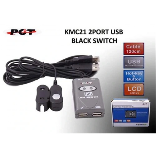 Pct Kmc21 2port Usb Switch