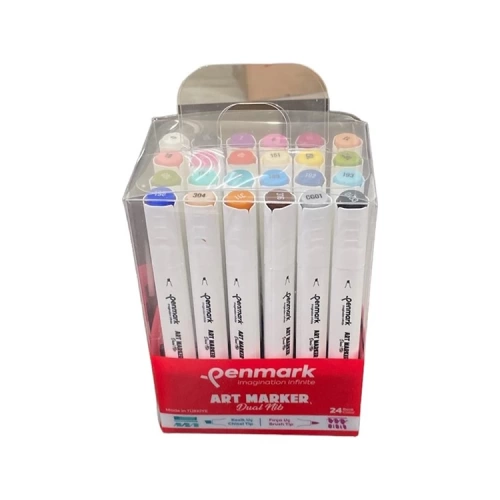 Penmark Markers Art Brush Kalem 24 Lü Set
