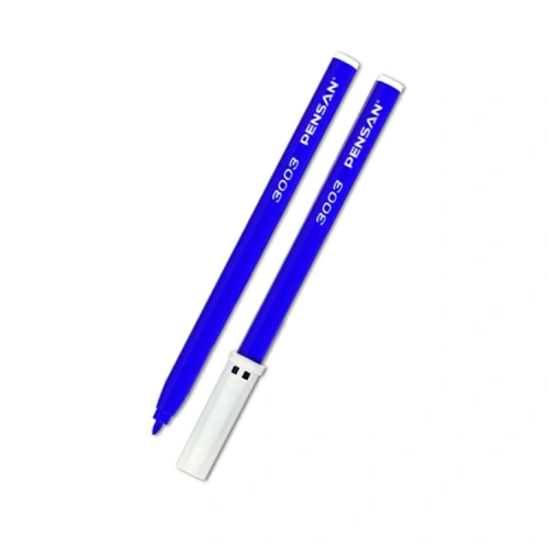 Pensan Keçeli Boya Kalemi Ofis Tipi Mavi 3003