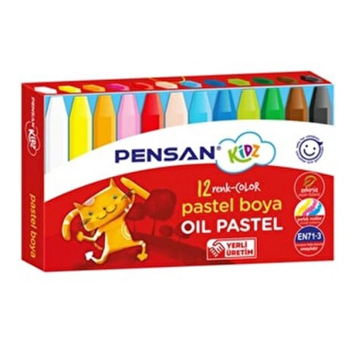 Pensan Pastel Boya Kidz 12 Renk 98060