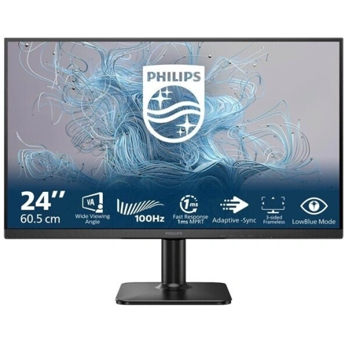 PHILIPS 24E2N1100LB/00 23,8" 1ms, 100Hz, Full HD, HDMI, D-Sub, VA Panel Monitör