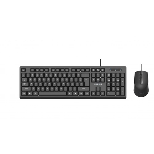 Philips Spt6234b Kablolu Türkçe Q Klavye&mouse Set Siyah