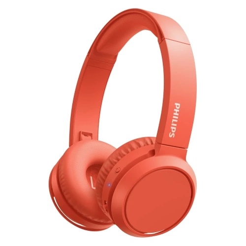 PHILIPS TAH4205RD/00, KIRMIZI, Bluetooth 5.0, Kablosuz, Bas Arttırma Düğmesi, Yastıklı Kafa Bandı, 29saat Oynatma Süresi, 10mt Algılama Mesafesi, Microfonlu Kulaklık