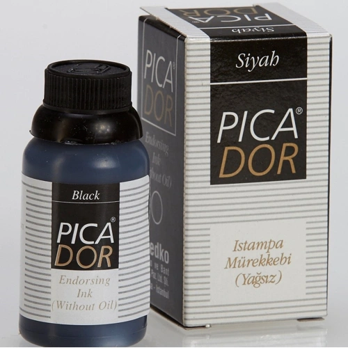 Picador Istampa Mürekkebi 30 Cc Siyah