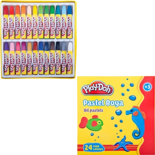 Play-Doh Pastel Boya 24 Renk PLAY-PA004