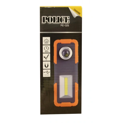 Police Pe-329 Magnetli, Şarjlı Tamirci Feneri