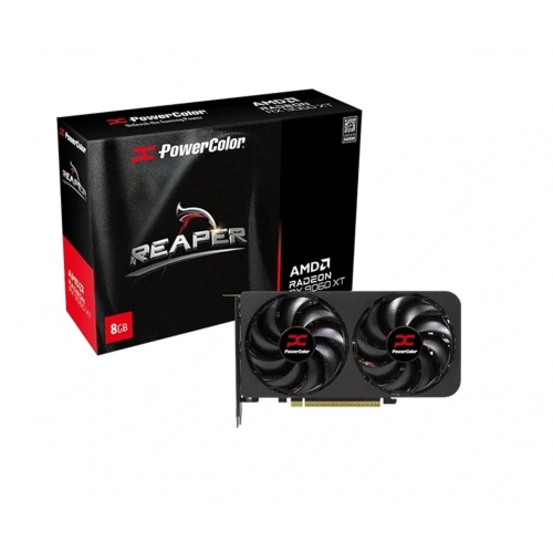 Powercolor reaper Radeon Rx9060xt 8g-a 8gb Gddr6 128bit Gaming (oyuncu) Ekran Kartı