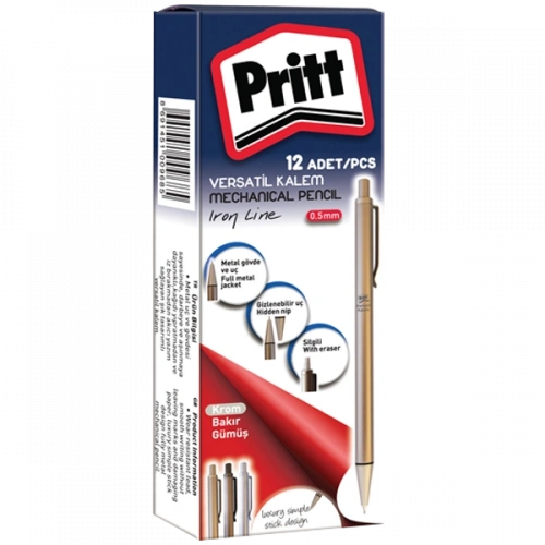 Pritt Versatil Kalem İron Line 0.5 Mm Krom 3705