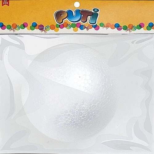 Puti Köpük Top 12 CM Tekli 4803