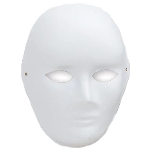 Puti Maske Karton Küçük Surat 5169