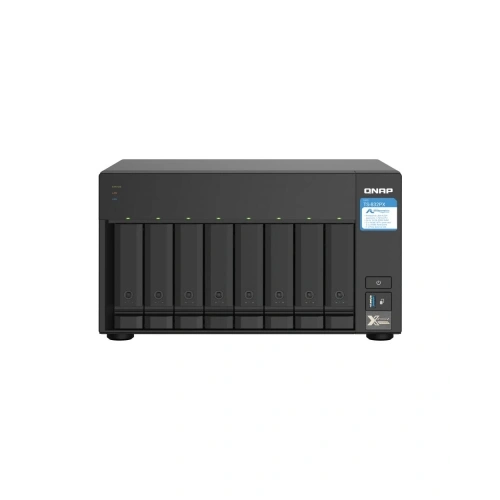 QNAP TurboNAS TS-832PX-4G, 4Gb Ram, 8xYuvalı, Tower NAS
