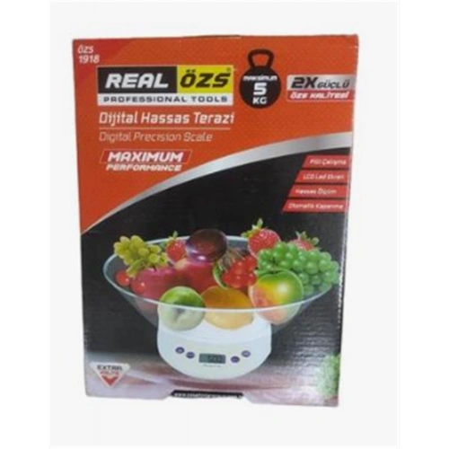 Real Özs Digital Hassas Terazi 5kg Özs-1918