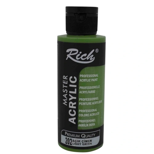 Rich Akrilik Boya Master 120 Cc Açık Çimen 120-202
