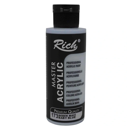 Rich Akrilik Boya Master 120 Cc Bebek Mavi 173