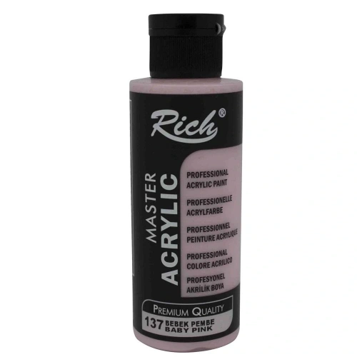 Rich Akrilik Boya Master 120 Cc Bebek Pembe 120-137