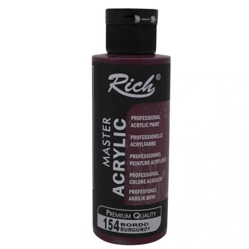 Rich Akrilik Boya Master 120 Cc Bordo 120-154