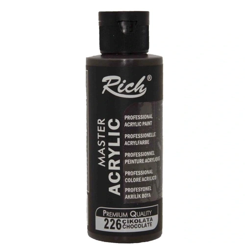Rich Akrilik Boya Master 120 Cc Çikolata 226
