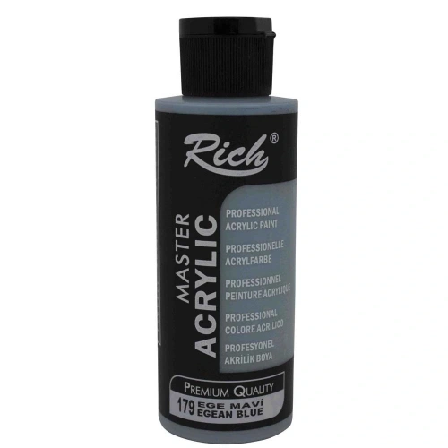 Rich Akrilik Boya Master 120 Cc Ege Mavi 179