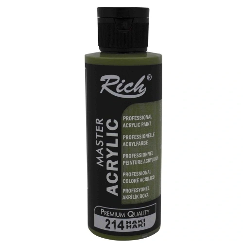 Rich Akrilik Boya Master 120 Cc Haki 120-214