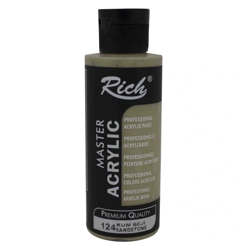 Rich Akrilik Boya Master 120 Cc Kum Beji 120-124