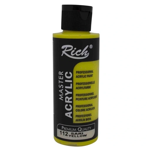 Rich Akrilik Boya Master 120 Cc Sarı 120-112