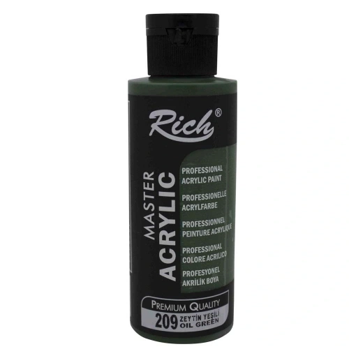 Rich Akrilik Boya Master 120 Cc Zeytin Yeşili 120-209