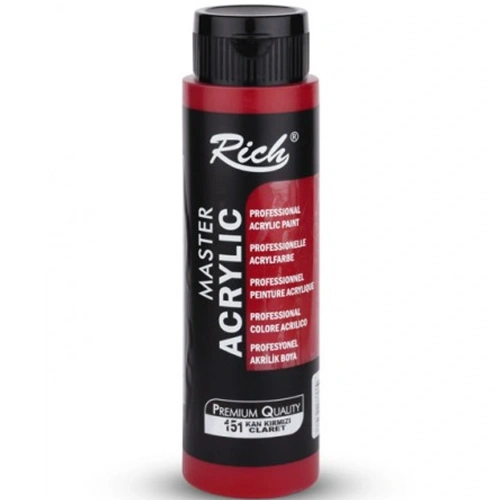 Rich Akrilik Boya Master 500 Cc Kan Kırmızı 151