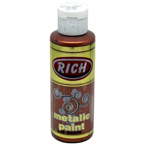 Rich Akrilik Boya Metalik 120 CC Krem 120-0734