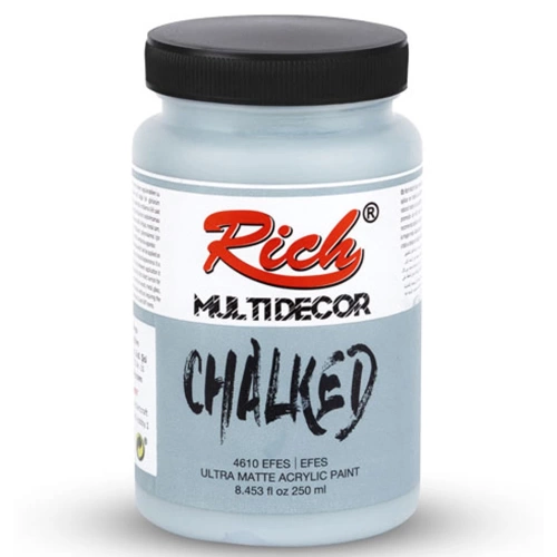 Rich Akrilik Boya Multi Decor Chalked 250 CC Efes 4610