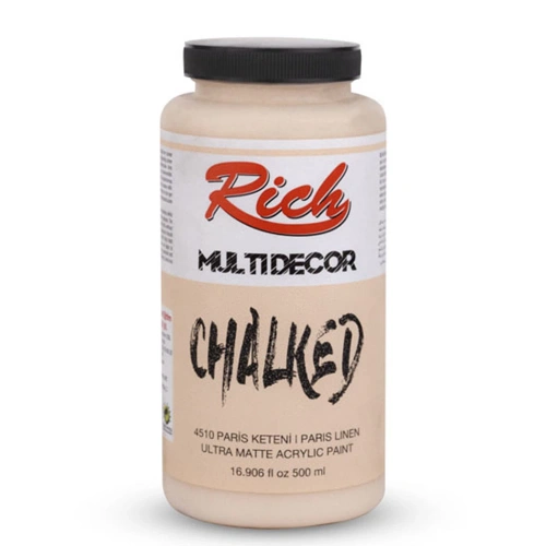 Rich Akrilik Boya Multi Decor Chalked 500 CC Paris Keteni 4510