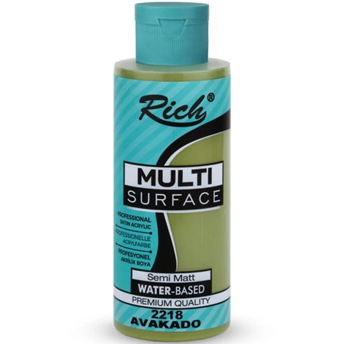 Rich Akrilik Boya Multi Surface 120 Cc Avakado 2218