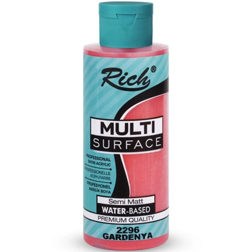 Rich Akrilik Boya Multi Surface 120 CC Gardenya 2296