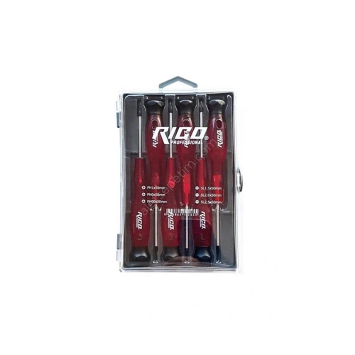 Rıco 003-KK1969 6lı Saatci Tornavida ( 3 Düz- 3 Yıldız )