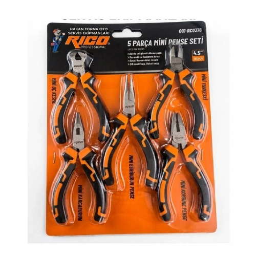 Rico Rc-0376 5 Parça Mini Pense Seti