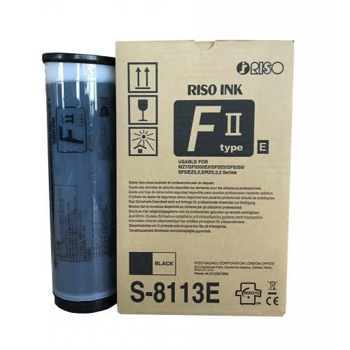 Riso S-8113e S-7612-s-4253 -sf-5030-5350 -s-6930 Orjinal Mürekkep