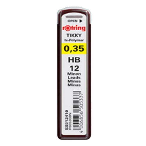 Rotring Min Hi-Polymer HB 0.3 MM S0312410