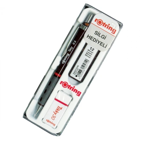 Rotring Okul Seti Versatil+min Silgi Hediyeli 0.7 Mm Bordo Ro-kk07-07