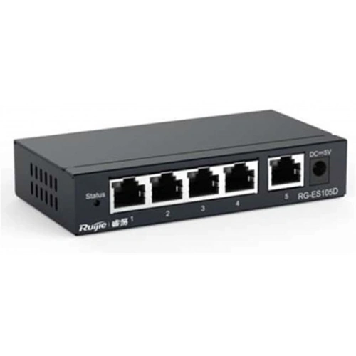 Ruijie-reyee Rg-es105d 5-port 10-100 Mbps Switch Metal Kasa