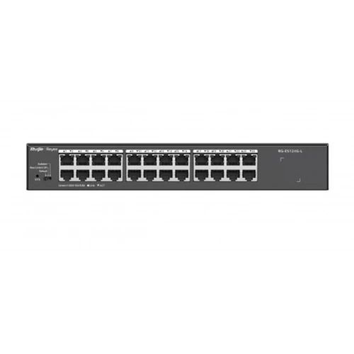 Ruijie Reyee Rg-es124g-l 24 Port 10-100-1000 Mbps Switch Metal Kasa